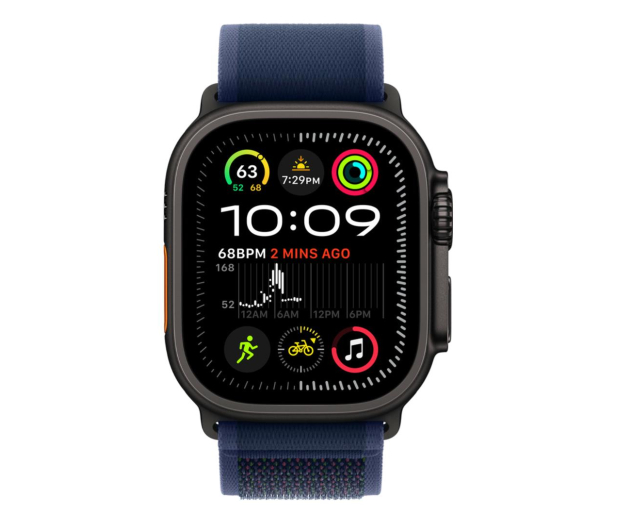 Apple Opaska Trail 44-49mm S/M czarny tytan/niebieski - 1284433 - zdjęcie 2